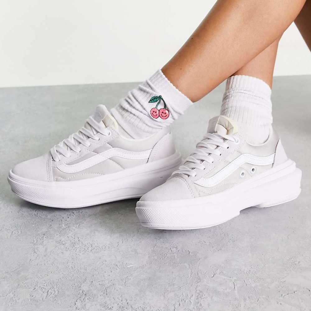 Vans Old Skool Overt Sneakers | Light Grey